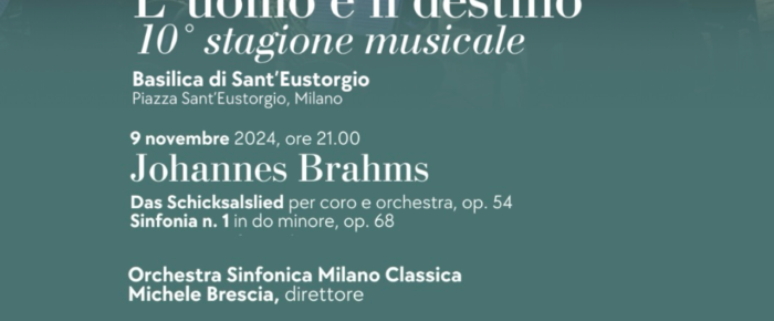 L’uomo e il destino – “Schicksalslied” di Johannes Brahms